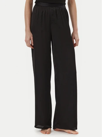 Guess Pižamos kelnės O6BB05 W3511 Juoda Regular Fit