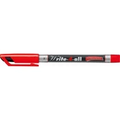 Žymeklis permanentinis Write-4-all F red kaina