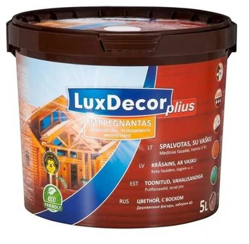 Medienos impregnantas LUXDECOR, pinios sp., 5 l