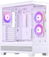 Phanteks XT View Tempered Glass Windows, D-RGB - baltas kaina