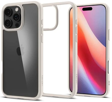 Spigen Ultra Hybrid case for iPhone 16 Pro 6,3' natural titanium