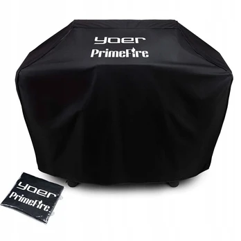 Grilio uždangalas Yoer PrimeFire GG07BK, 155 × 120 × 62 cm