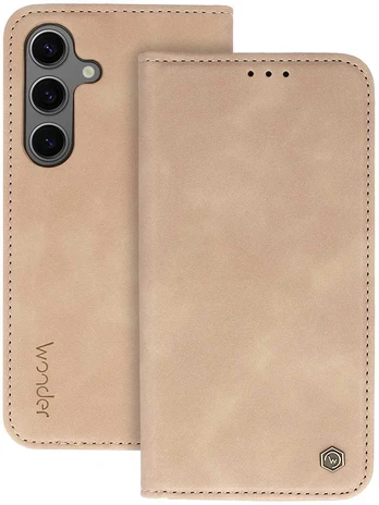 Dėklas Wonder Smart skirtas Xiaomi Redmi Note 14 5G cappuccino
