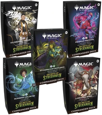 Magic The Gathering MTG - Secrets of Strixhaven Commander Set
