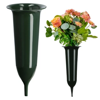 Vazonas (vaza) kapams 30 cm, žalias