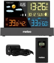 METEO SP110C orų stotis su DCF, juodas kaina