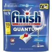 Indaplovių kapsulės FINISH Quantum All in 1 Lemon, 115 vnt.