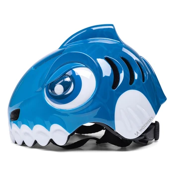 Wozinsky Children's Bike Helmet Dinosaur Pattern S - Mėlyna