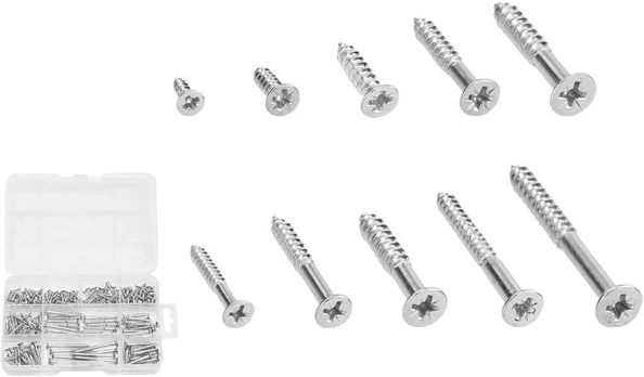Wadfow Self-tapping screw ZH set 302 pcs