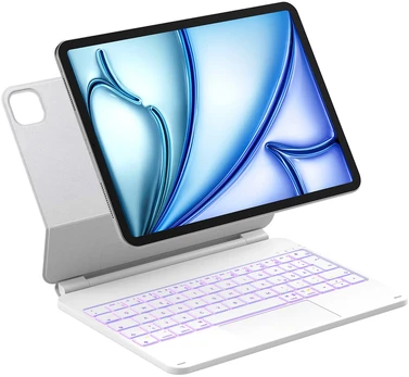 inateck Klaviatūra iPad 11" iPad Air 4/7Gen. Com. QWERTZ baltas