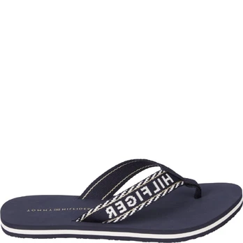 Šlepetės moterims, Mėlyna, Webbing sandal