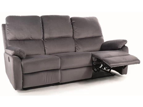 Sofa SPENCER 3 VELVET, pilka bluvel 14