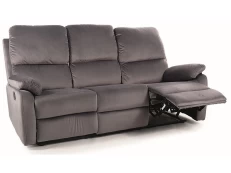 Sofa SPENCER 3 VELVET, pilka bluvel 14 kaina
