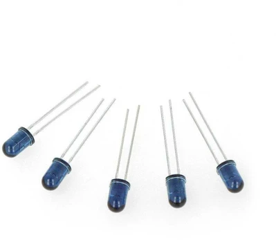IR siųstuvas TSAL6400 5mm 940nm - 5 vnt
