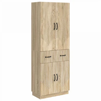 Spintelė 2 pcs Sonoma ąžuolas Apdirbta mediena