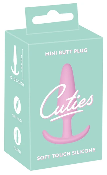Anal Cuties Cuties Plugs Rose Analinis kaištis