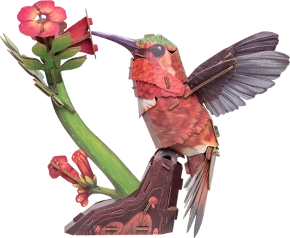 MAKEBUG 3D popierinė delionė Hummingbird, MB-D-0058