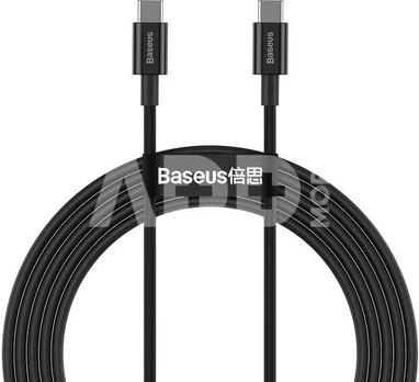 Baseus Superior Series Cable USB-C to USB-C, 100W, 2m (black)