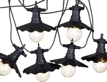 LED sodo girlianda 6 vnt 5,5 m