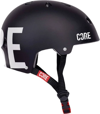 CORE gatvės šalmas, L-XL dydis, Juodas