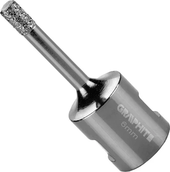 Grąžtas Graphite Grafitas DEIMANTINĖ SKULĖ 6 MM X M14 55H300 GRAFITAS