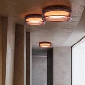 MARSET LED lubų lempa Ringo, Ø 90 cm, rožinė, plastikas, CCT