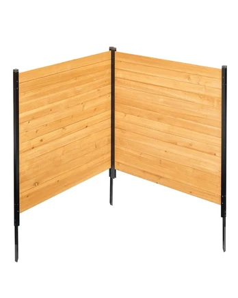 Medinė privatumo tvora 98 cm x 108 cm