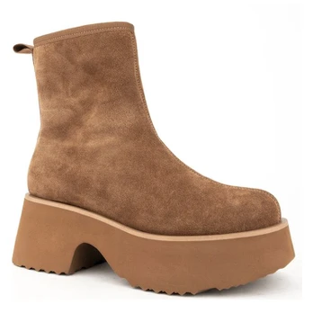 LA CONTE Aulinukai moterims, Smėlio, Booties