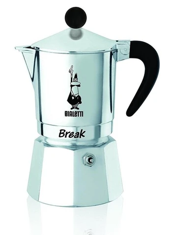Bialetti espresso kavinukas, sidabrinis