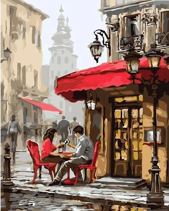 Deimantinė mozaika su rėmeliu TM Varvikas Rendezvous LG126e 40x50 cm