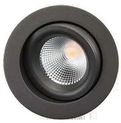 Sg Armaturen Downlight Junistar Lux Isosafe 7W 3000K, grafit