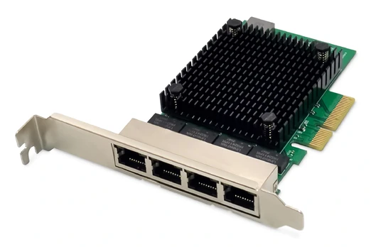 PC extension card: PCIe | PCIe,RJ45 socket x4 | 2.5Gbps