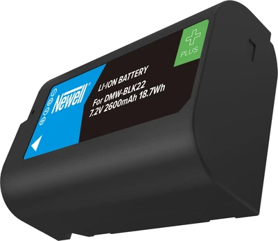 Newell Plus replacement DMW-BLK22 battery for Panasonic