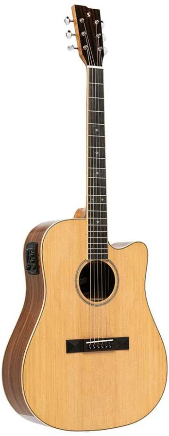 Elektro-akustinė gitara Stagg SA45 DCE-AC