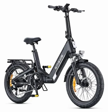 Sulankstomas elektrinis dviratis ENGWE, L20 3.0 Boost Juodas, 250W