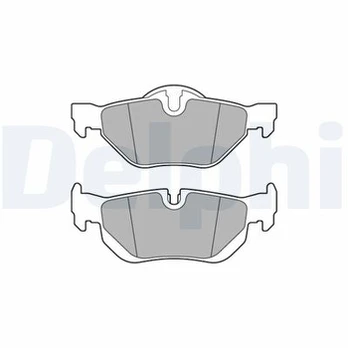 DELPHI LP3618 Brake pad set