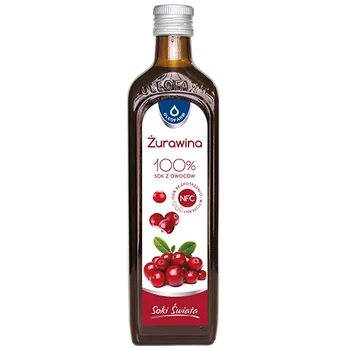Oleofarm Cranberry Juice 100% 490 ml.
