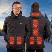 Vyriška šildoma striukė W-TEC HEATborg kaina