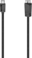 Hama KABELIS USB 3.2 GEN 1 TYP-C - MICRO, 5 Gbit/s 0,75M