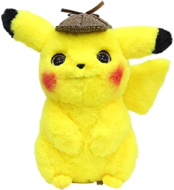 Pikachu Detektyvas pliušinis žaislas, 28 cm