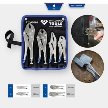 Apspaudimo replių rinkinys KS TOOLS BT065004