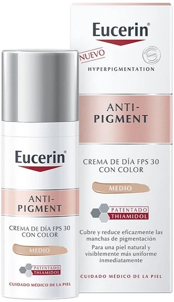 Veido kremas Eucerin Anti-Pigment #Medium, 50 ml