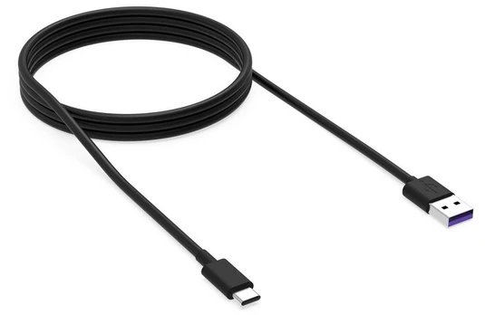 KRUX USB-A / USB-C Cable 1,2 m Black