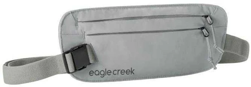 Eagle Creek apatinis RFID pinigų diržas pilkas