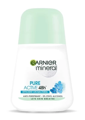 Moteriškas dezodorantas Garnier Mineral Pure Active 48h, 50 ml