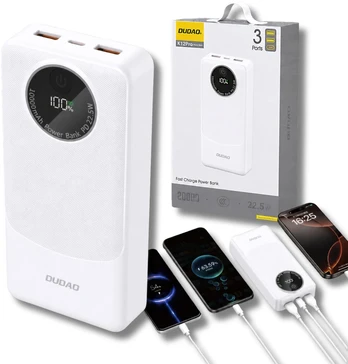 Išorinė baterija Dudao, 20 000 mAh