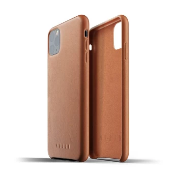 Mujjo Full Leather Case for iPhone 11 Pro Max - Tan