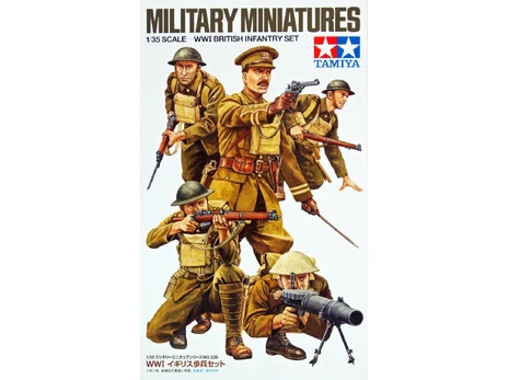 Tamiya Plastic model WWI British Infantry Set
