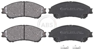 Stabdžių trinkelių rinkinys, diskinis stabdys A.B.S. 35031