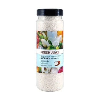 FRESH JUICE FREESIA & COCONUT vonios perlai, 450 g